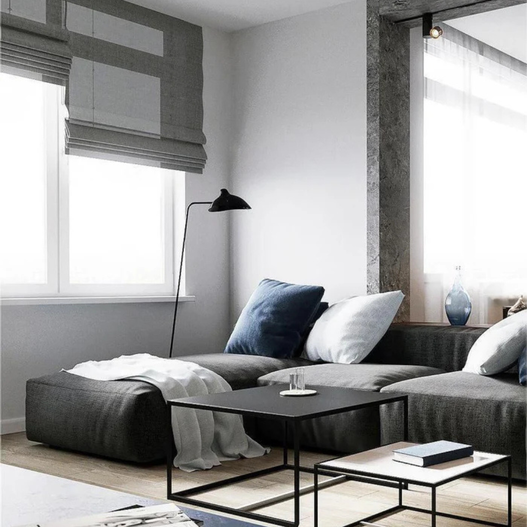 Aerislo Minimalist Black Floor Lamp With Adjustable Arms