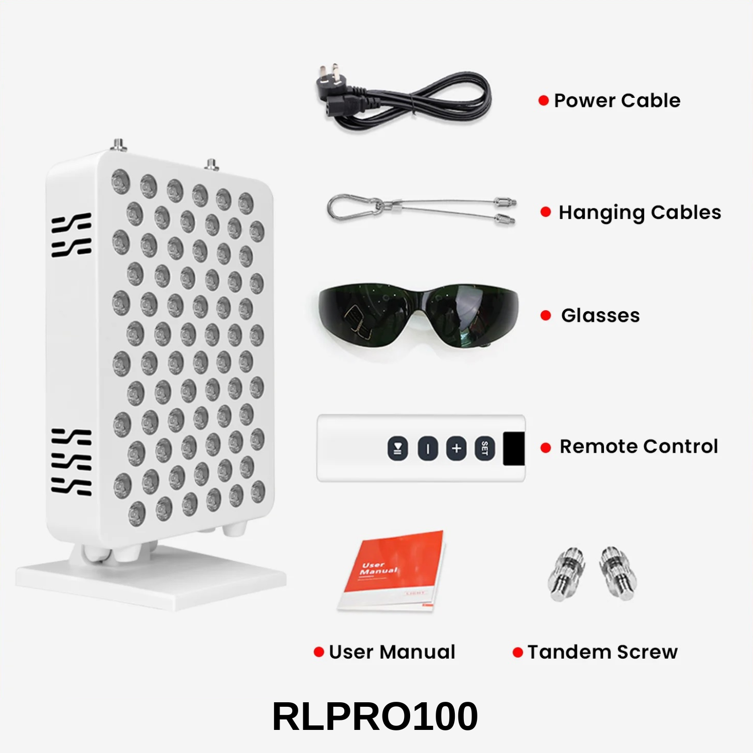 Pannello per terapia a luce rossa a spettro completo LumaPulse Nine Wave con app