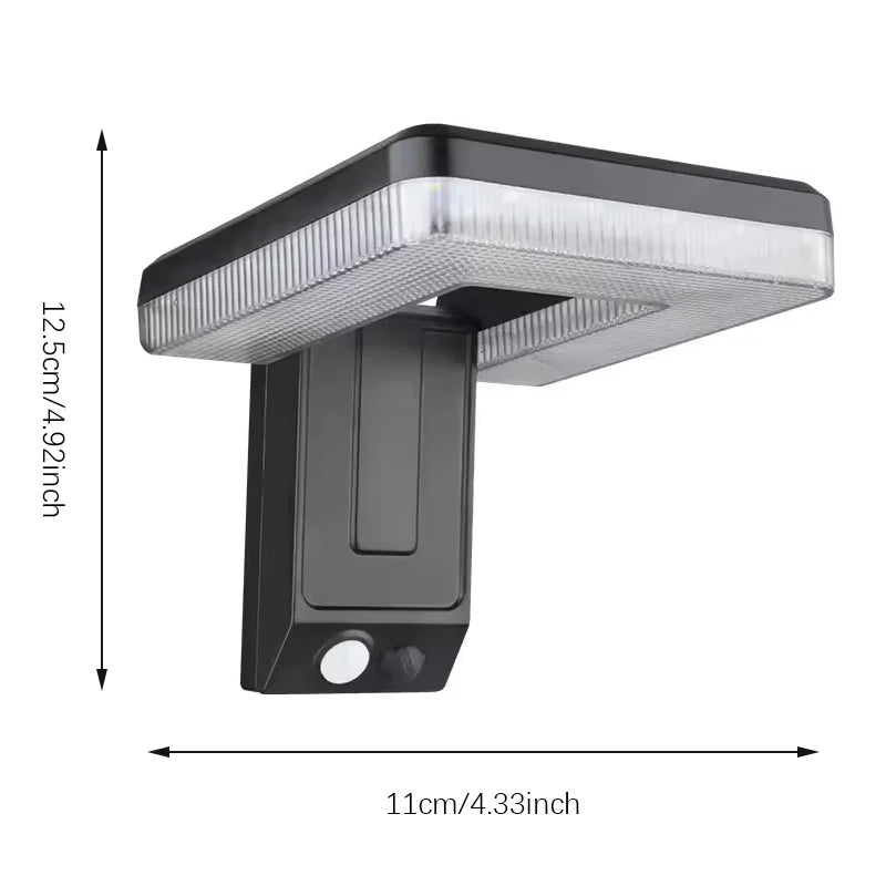NexaFold Solar Wall Light with Motion Sensor and Remote