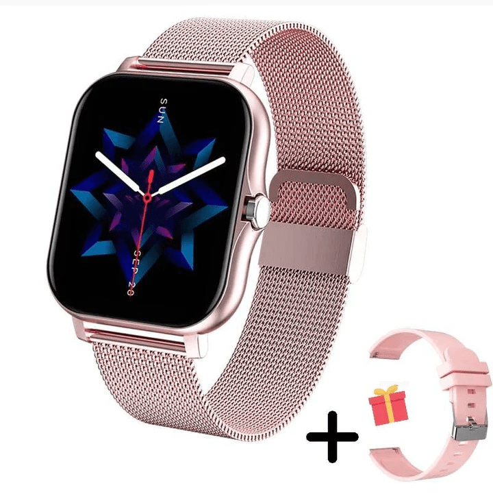 Smartwatch z funkcją rozmów Bluetooth i monitorem aktywności dla mężczyzn i kobiet