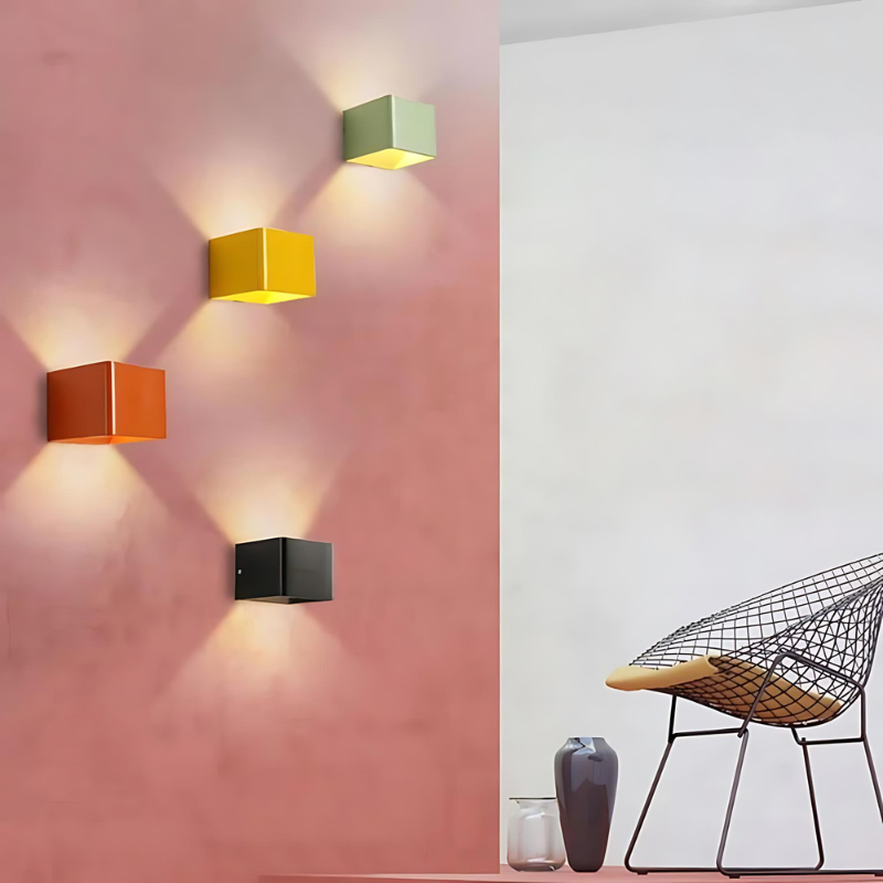 Zenith Square LED nástěnné svítidlo pro moderní interiéry