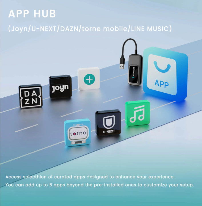 NovaLink Wireless CarPlay and Android Auto Adapter With App Hub