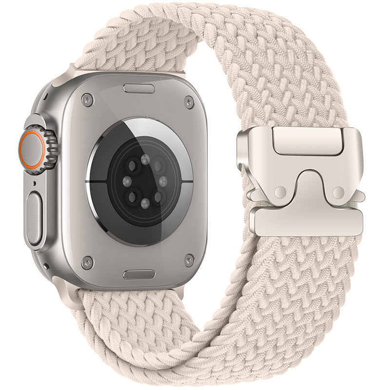Nylon Braided Watch Band For Modern Smartwatch Models
