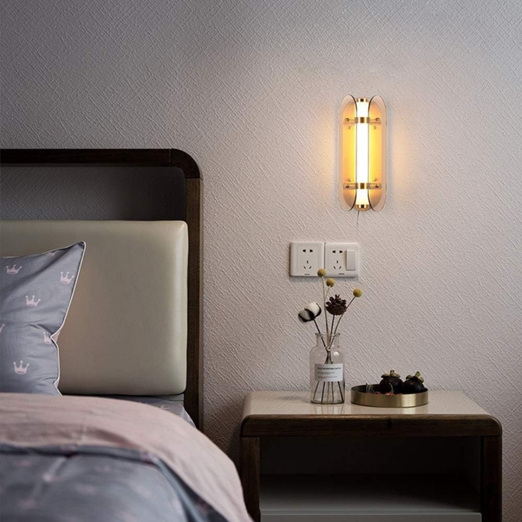 NovaLux Glas LED-Wandleuchte für moderne Innenräume