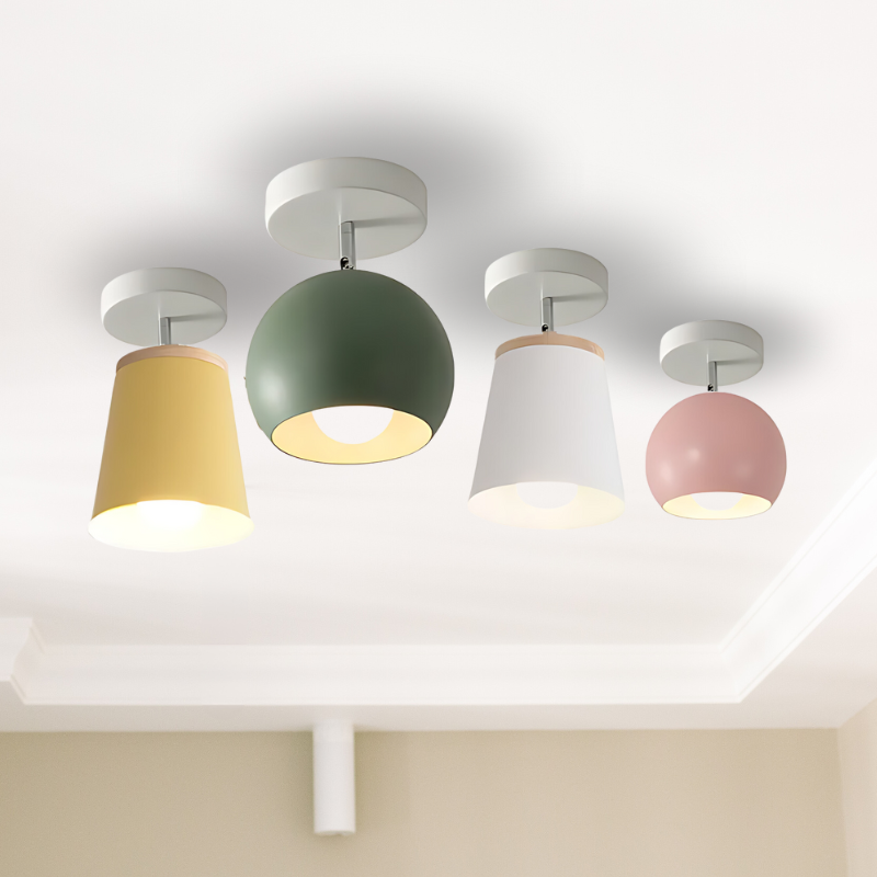 AuroraLume Ceiling Light With Warm Ambient Glow for Modern Interiors