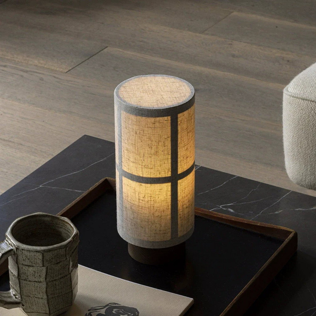 Miyori | Japanese Silk Bedside Night Lamp With Soft Glow