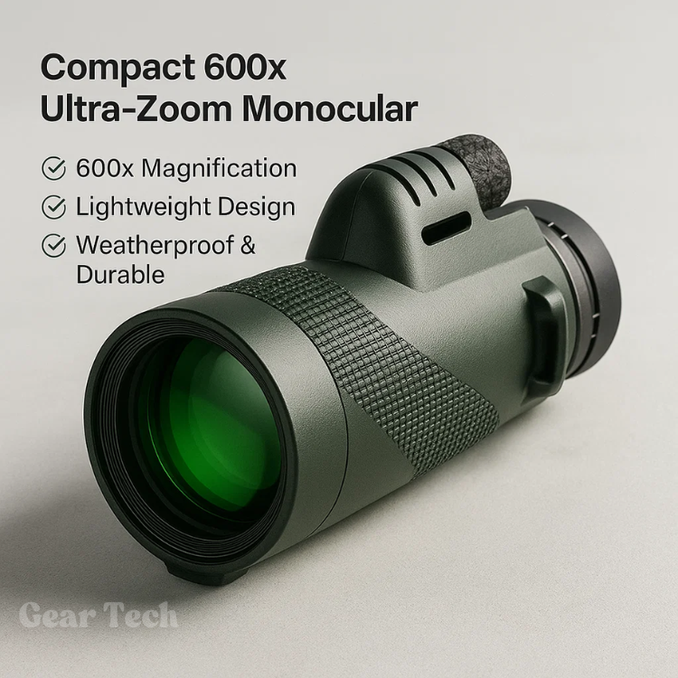 TrailPeak 600x Ultra Zoom monokulár s HD čočkou pro turistiku