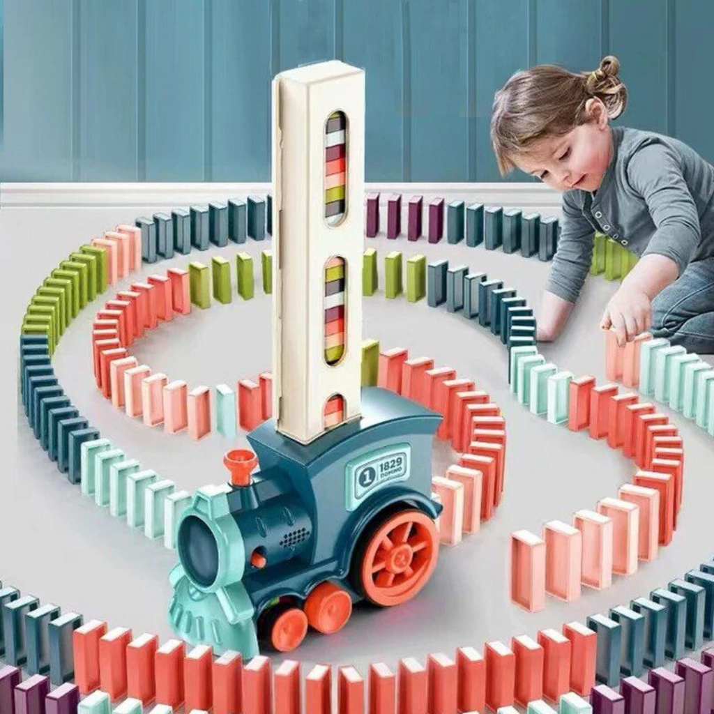 Aurora Montessori Domino Train Automatic Stone Game