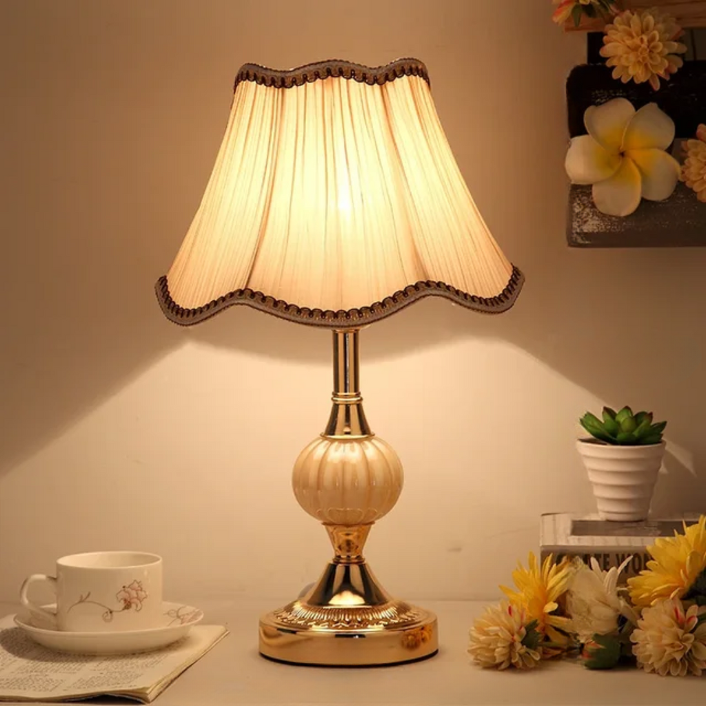 Nordelra Vintage Scandinavian Table Lamp For Cozy Rooms