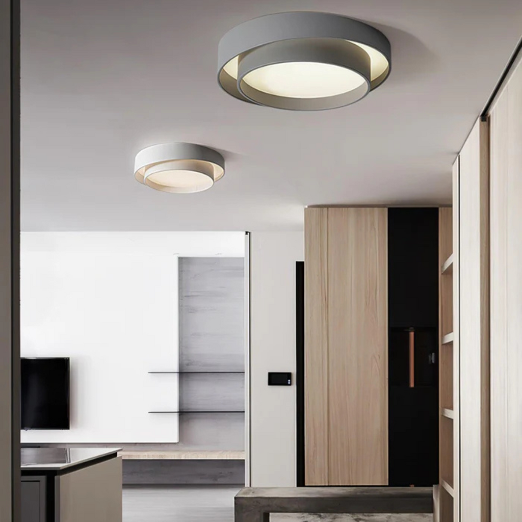 Lunara Lampada da Soffitto LED Moderna Dimmerabile per Camera da Letto e Soggiorno