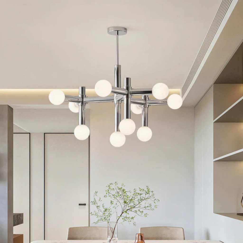 Luminra Nordic Glass Globe Pendant for Dining Table