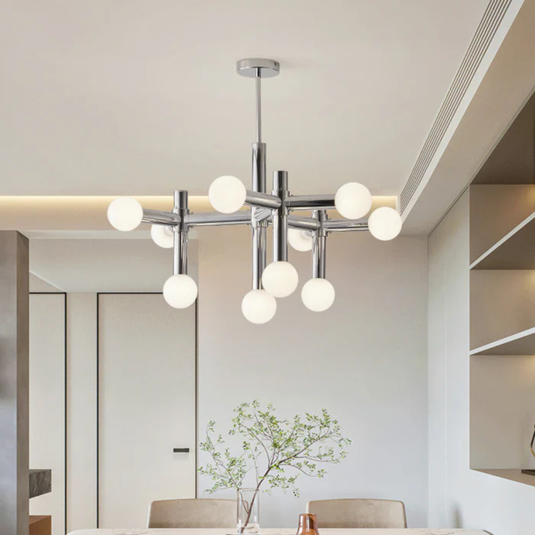 Luminra Nordic Glass Globe Pendant for Dining Table