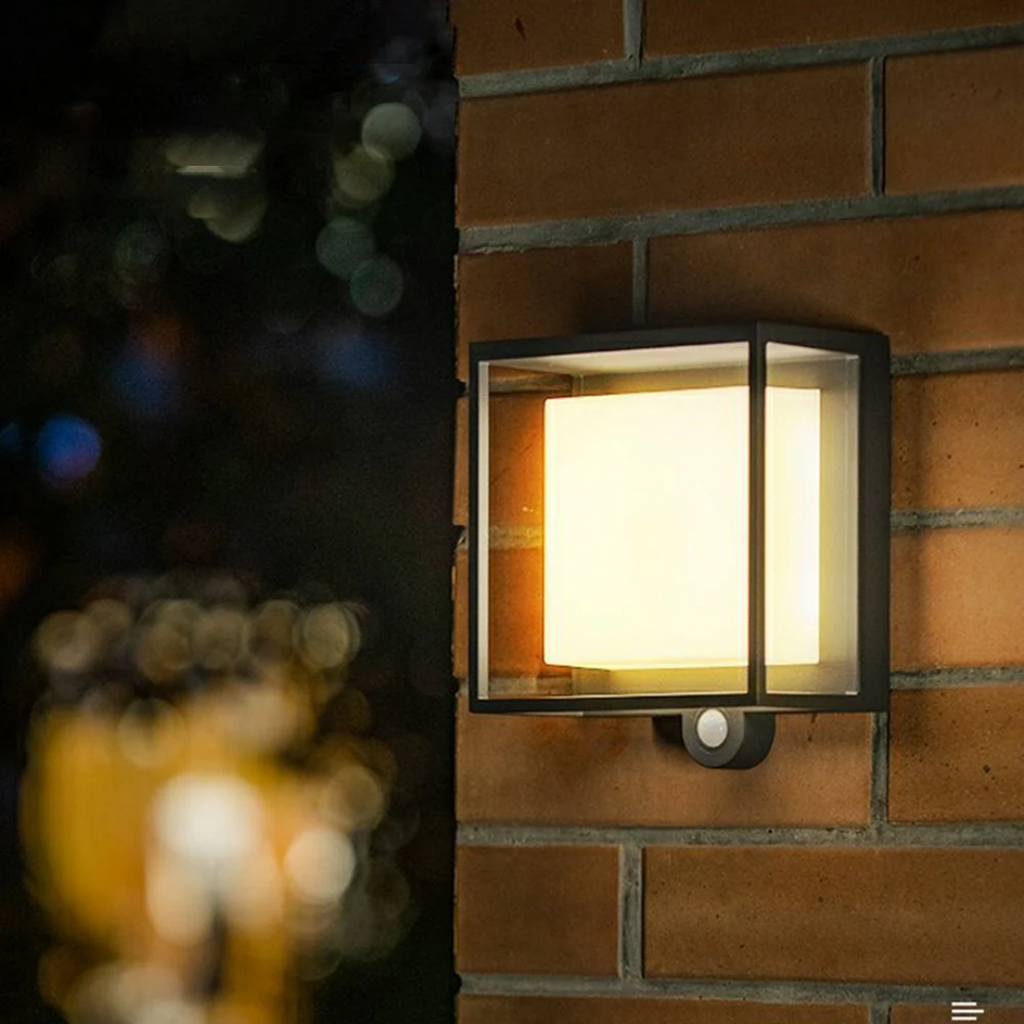 NovaLume Solar LED Outdoor Wall Light IP65 Waterproof