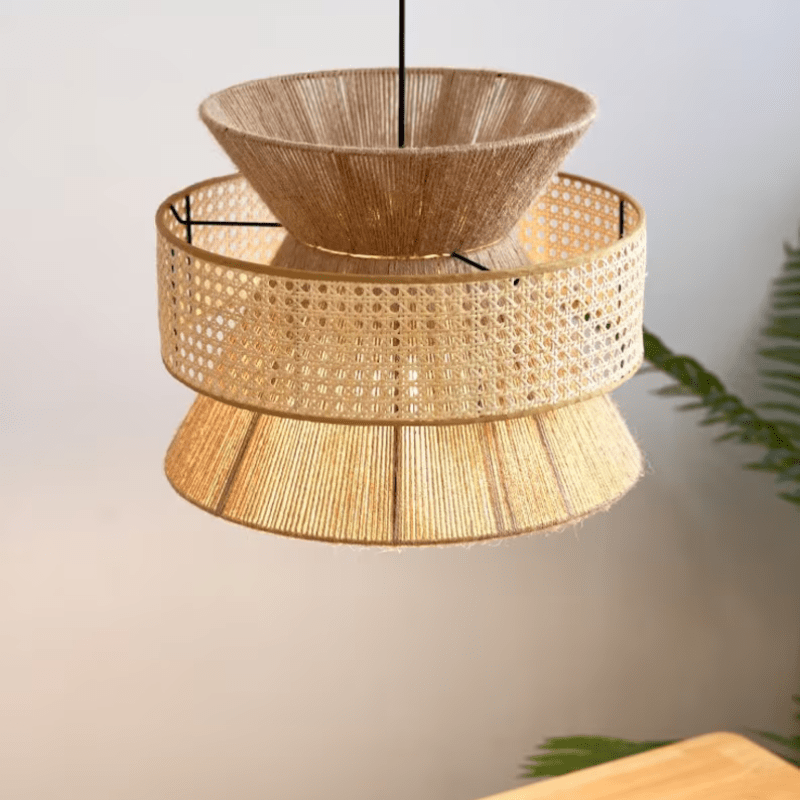 Kiri Handmade Hemp Rope Chandelier With Japanese Serenity