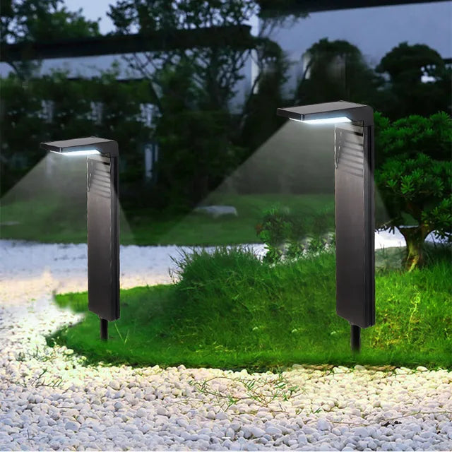 AuroraFlora Zahradní květinová solární světla sada 2 ks IP65 vodotěsná LED