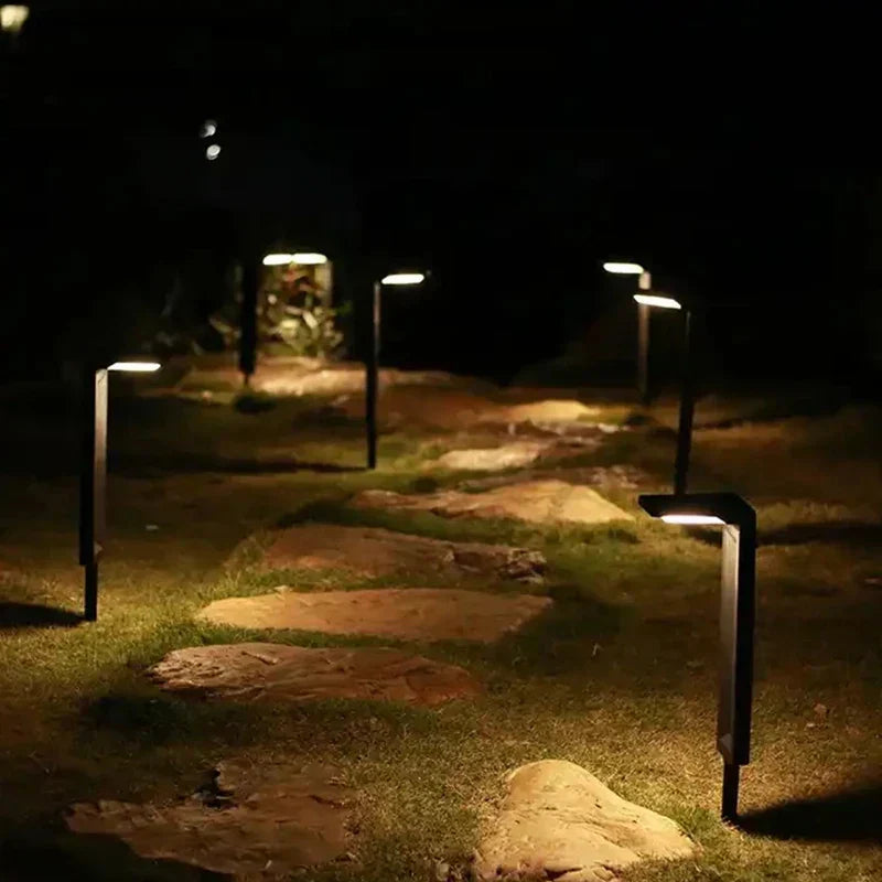 AuroraFlora Zahradní květinová solární světla sada 2 ks IP65 vodotěsná LED