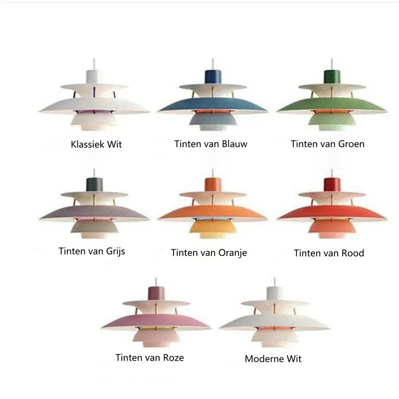 LumaLine Modern LED Pendant Lamp With Shade Ambient Lighting