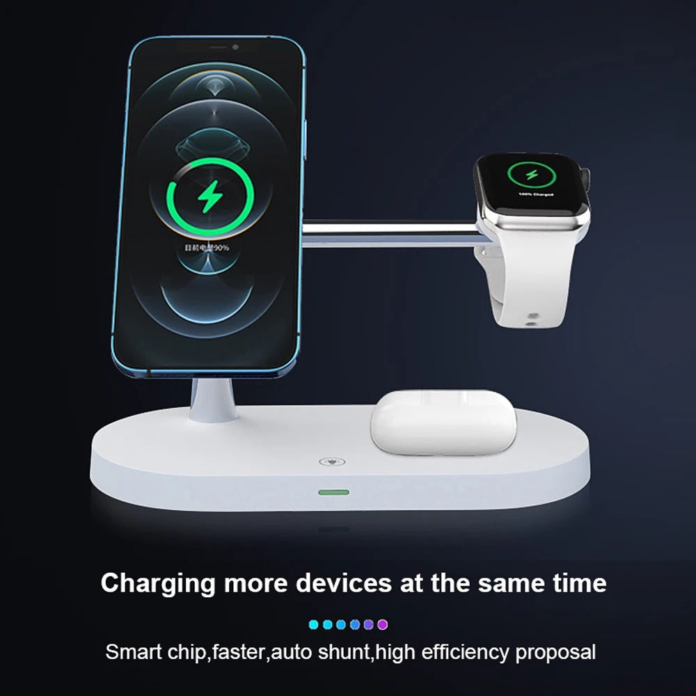 NovaHalo 5 w 1 magnetyczna stacja ładująca z lampką nocną do MagSafe