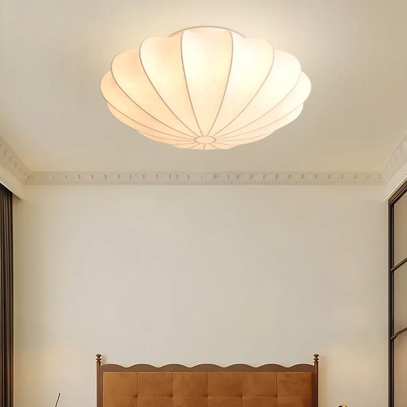 Kireli Silk Deckenleuchte mit japanisch inspiriertem warmem Lichtschein