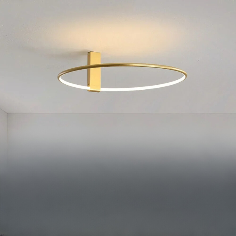 OrionRing Lampada da Soffitto LED Rotonda per Soggiorno e Camera da Letto, 3000K, Telecomando