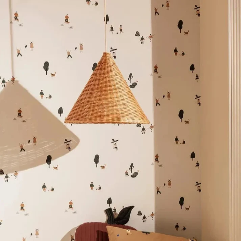 EverBamboo LED Pendant Light for Scandinavian Ceiling Decor