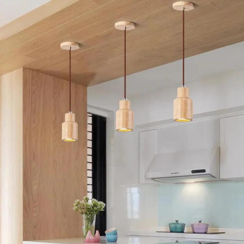 Lumora Nordic Modern LED -puinen riippuvalaisin ruokailutiloihin ja olohuoneisiin