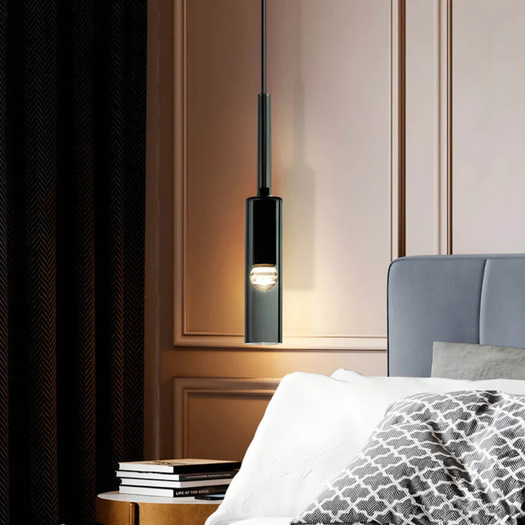 Kestrel Glass Pendant Light for Dining Tables With Crystal Glass