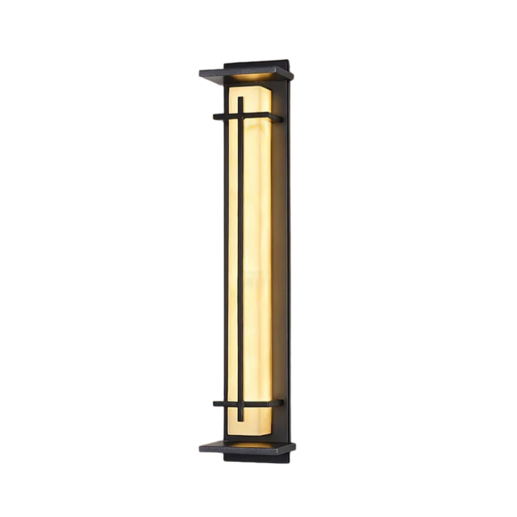 Aurelia Stainless Steel Outdoor Weatherproof LED Wall Light for Patio and Garden