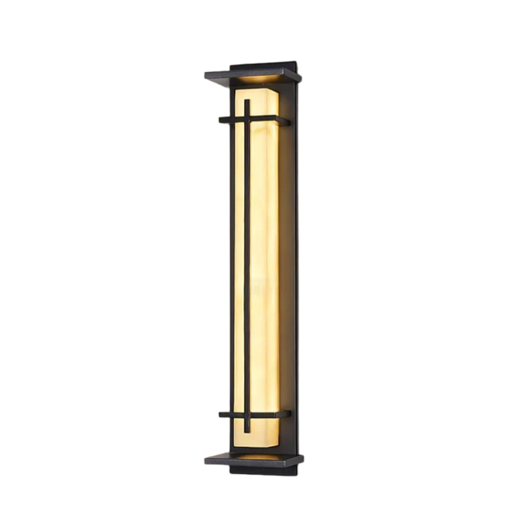 Aurelia Stainless Steel Outdoor Weatherproof LED Wall Light for Patio and Garden