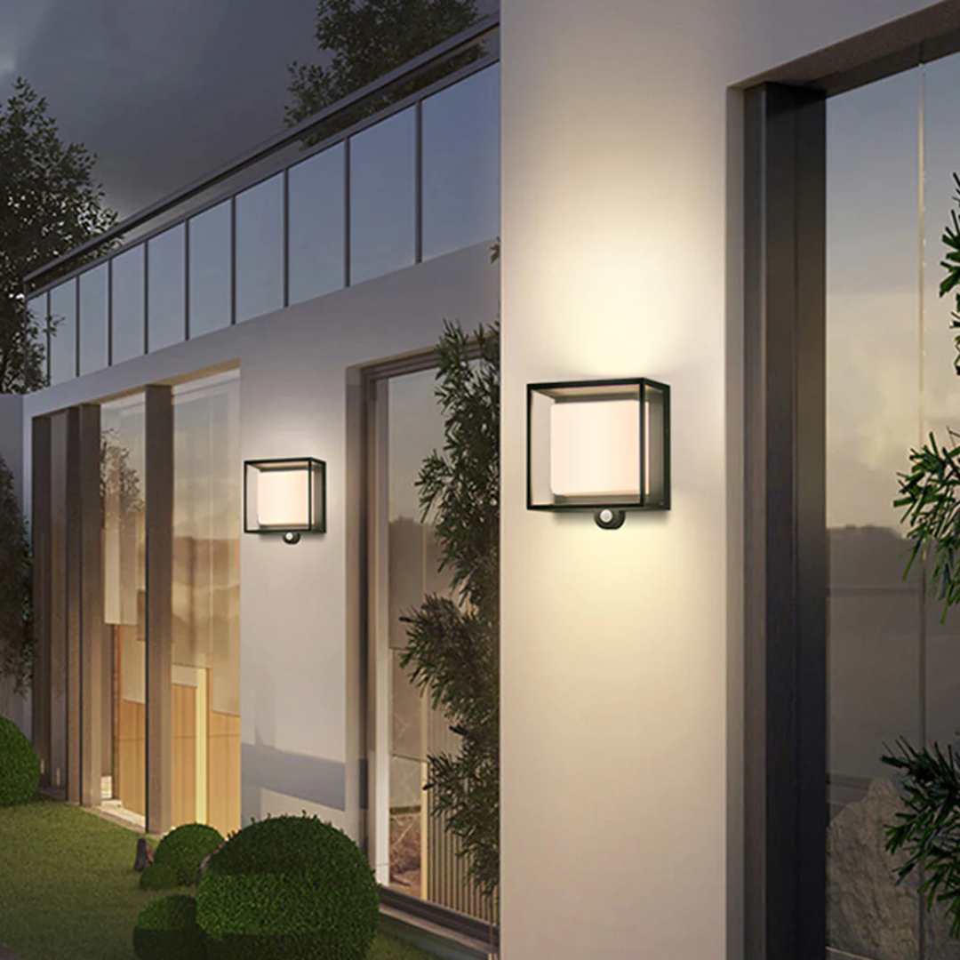 NovaLume Solar LED Outdoor Wall Light IP65 Waterproof