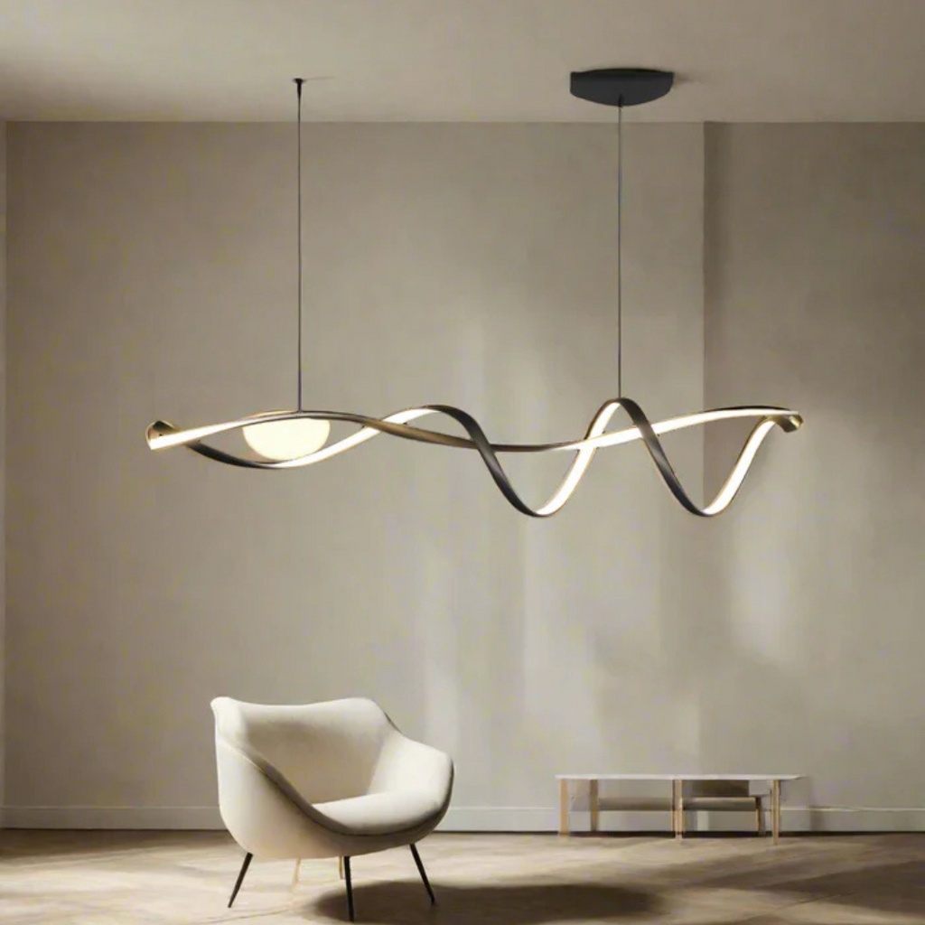 Velora Slim LED Pendant Light for Dining Rooms and Kitchens