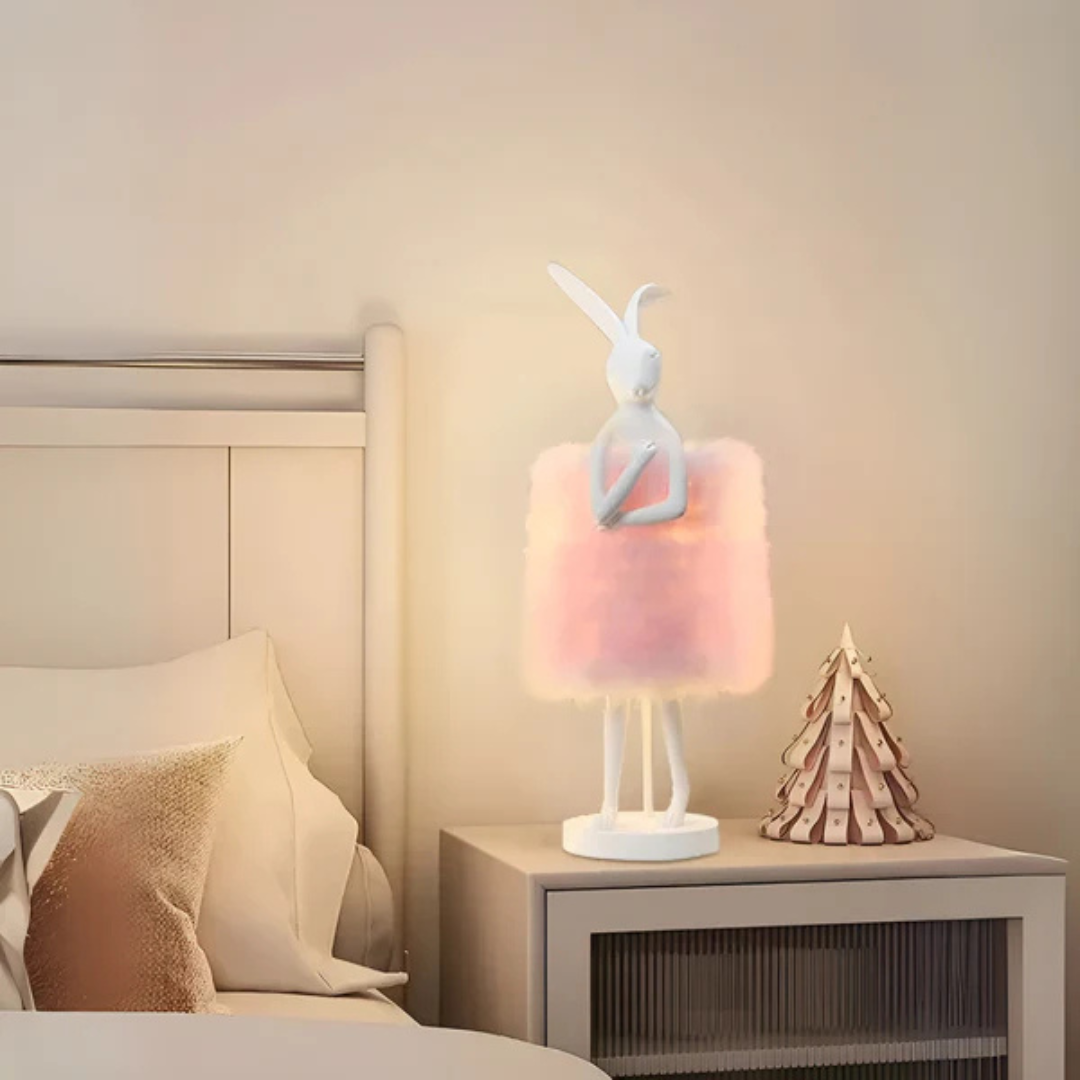 NyraNest Bunny Glow LED Night Light for Nursery Decor