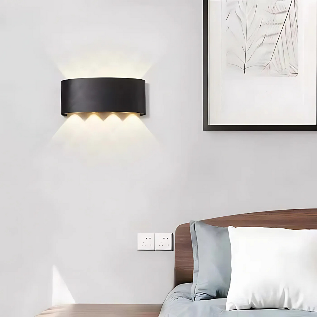 LyraNova Waterproof LED Wall Light For Indoor And Outdoor Use