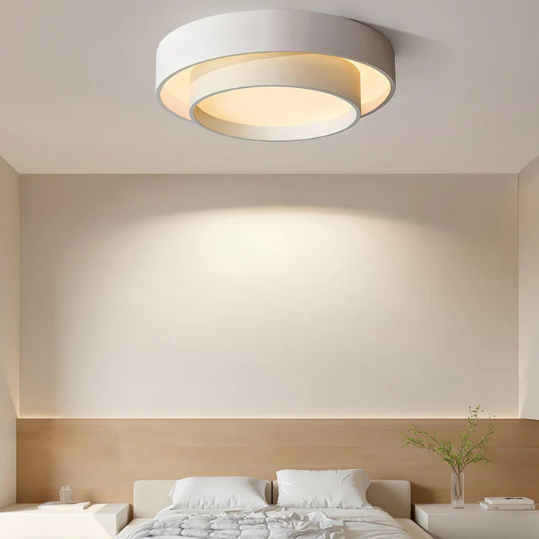 Lunara Lampada da Soffitto LED Moderna Dimmerabile per Camera da Letto e Soggiorno