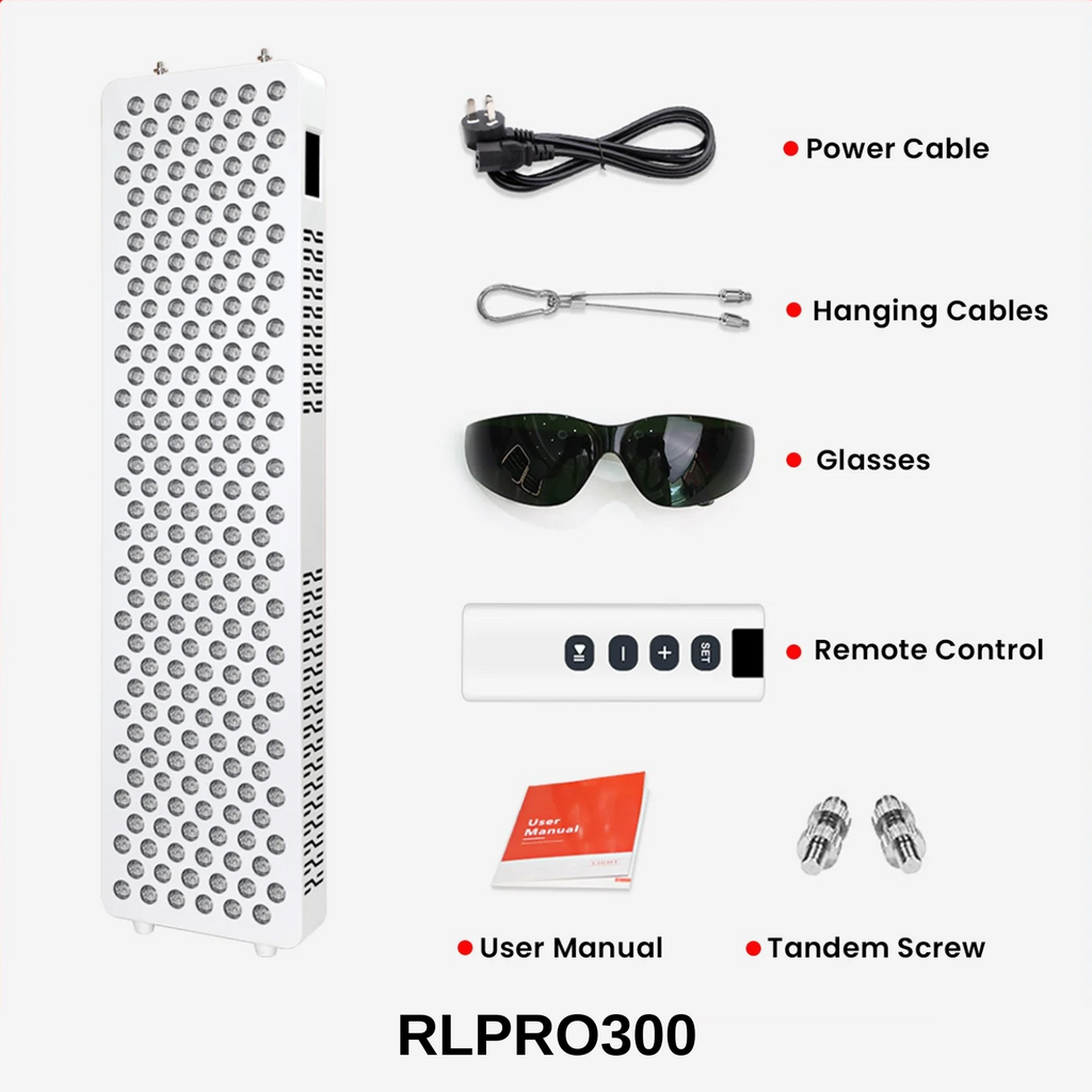 Pannello per terapia a luce rossa a spettro completo LumaPulse Nine Wave con app