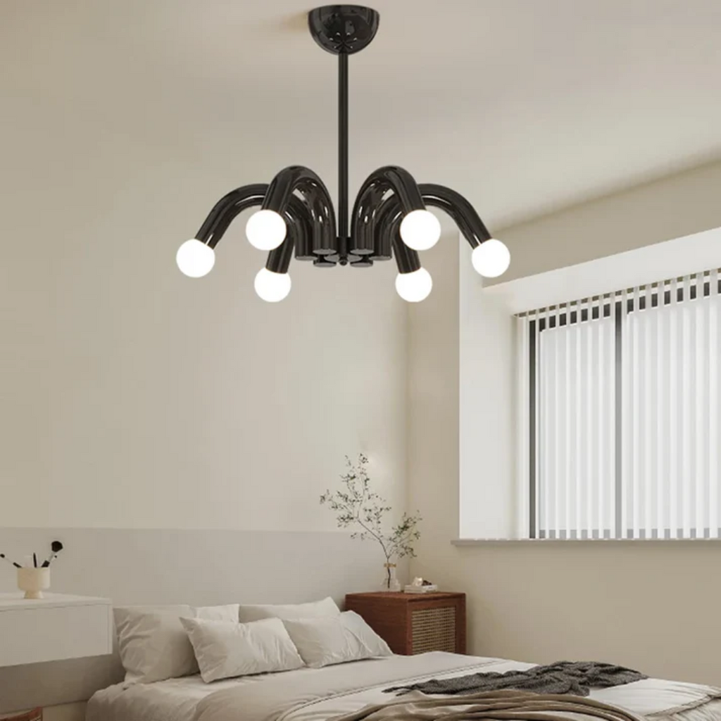 Lampa sufitowa LED ściemnialna LumaNova do sypialni z ambientowym światłem