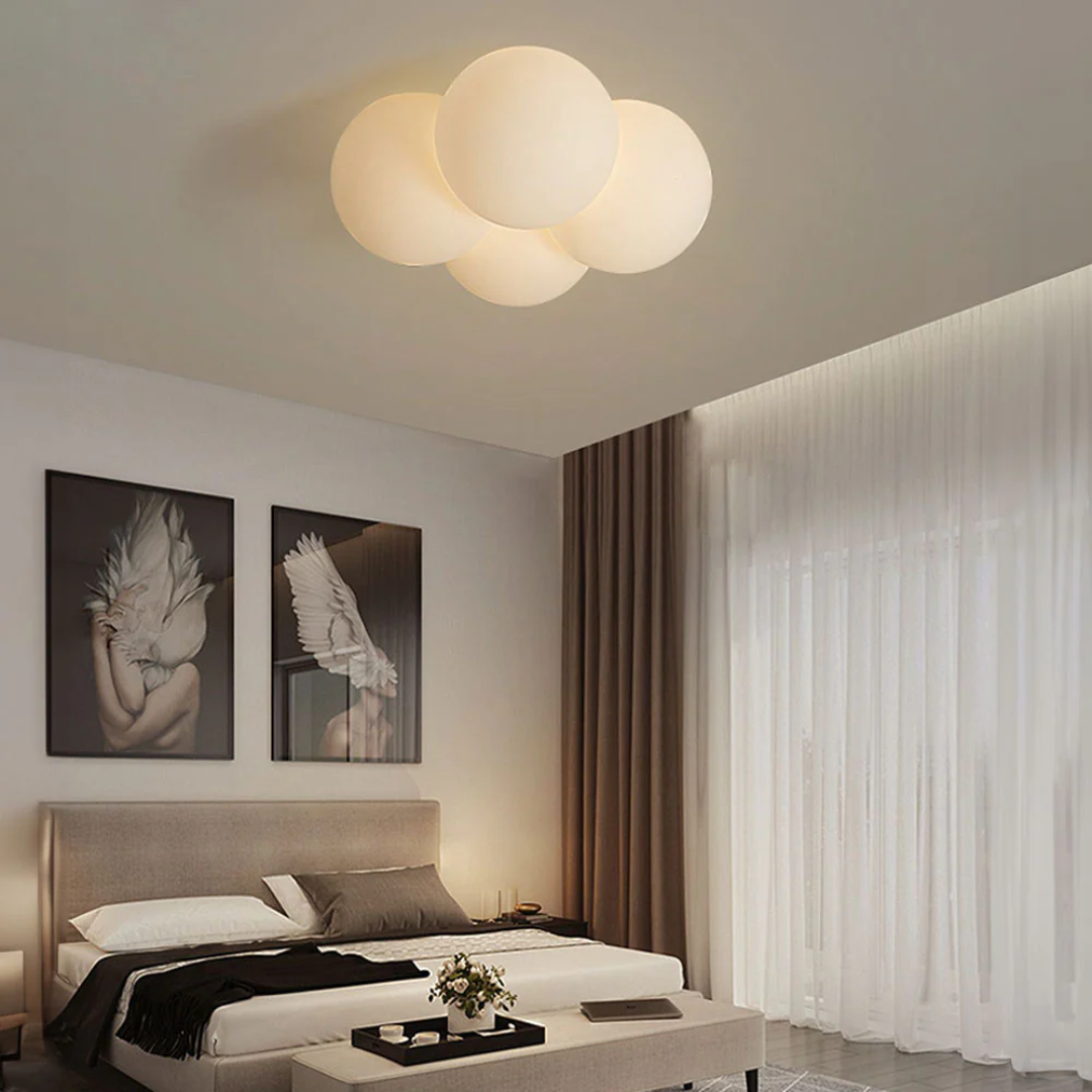 CirrusCloud LED Ceiling Light for Nordic Interiors