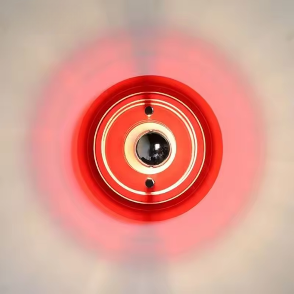 Asterra Vintage Bauhaus LED nástěnná lampa vícebarevná