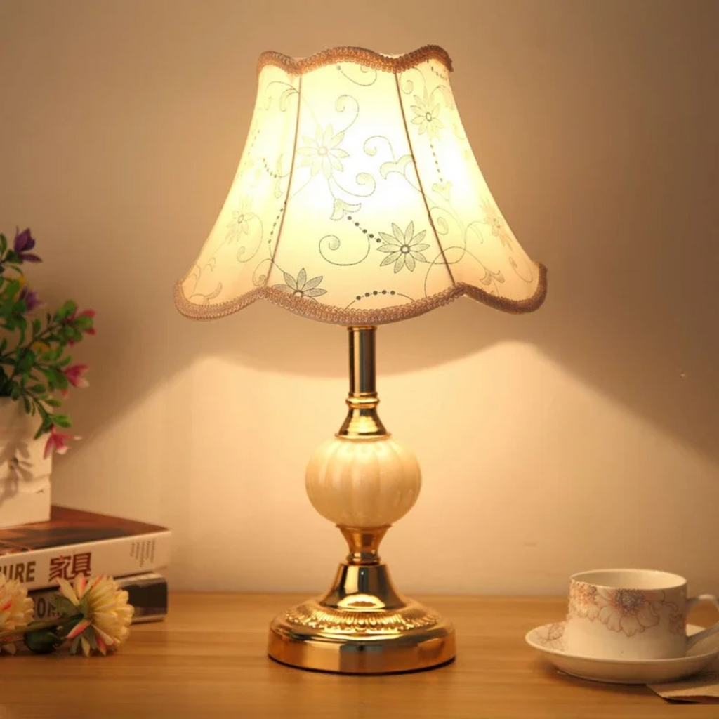 Nordelra Vintage Scandinavian Table Lamp For Cozy Rooms