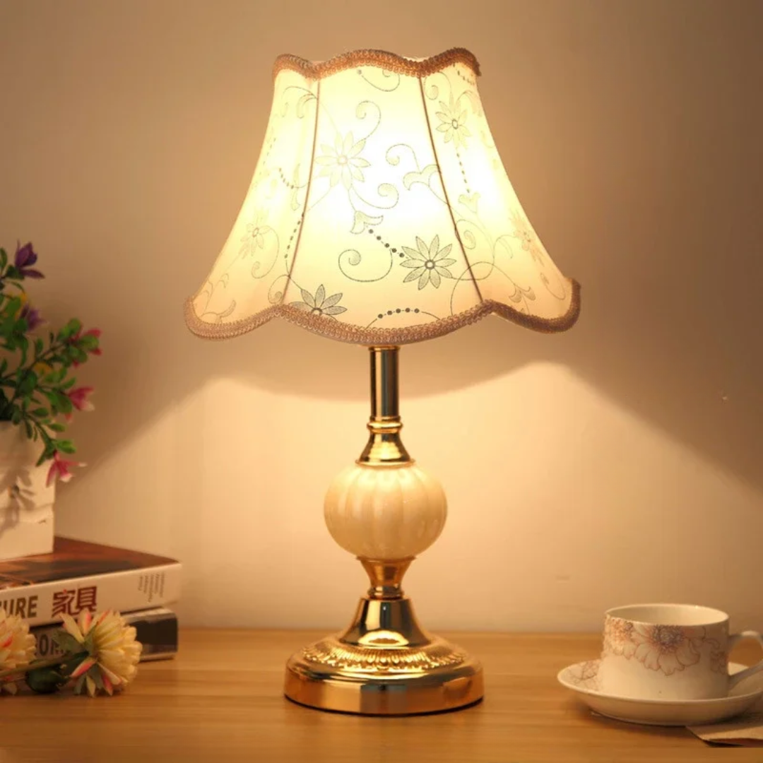 Nordelra Vintage Scandinavian Table Lamp For Cozy Rooms
