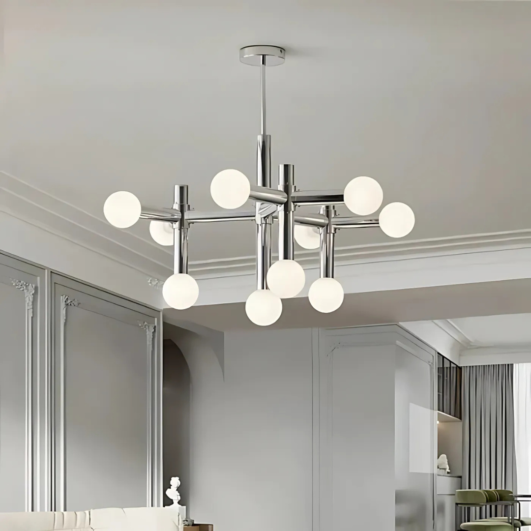 Luminra Nordic Glass Globe Pendant for Dining Table