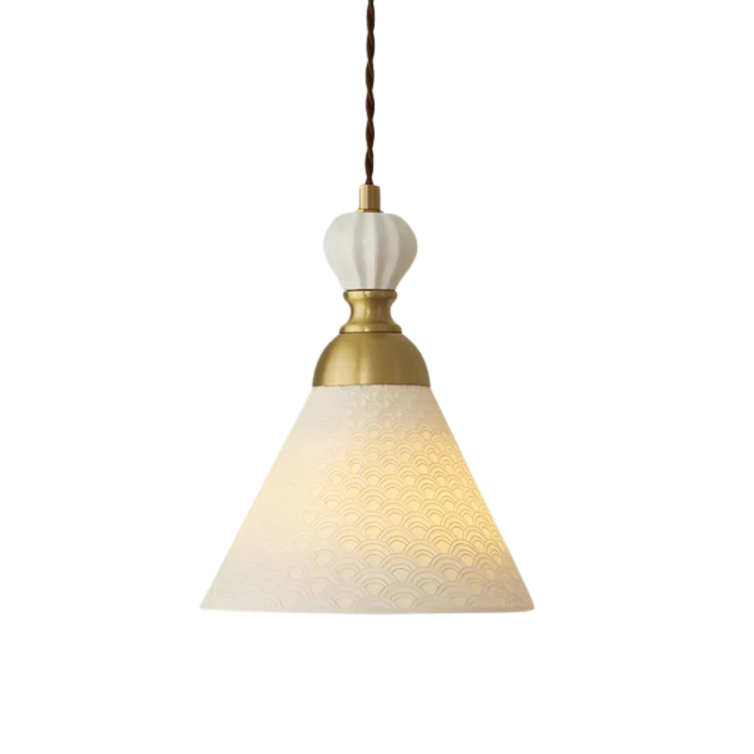 Nowoczesna japońska lampa wisząca Novaori do stołu jadalnego