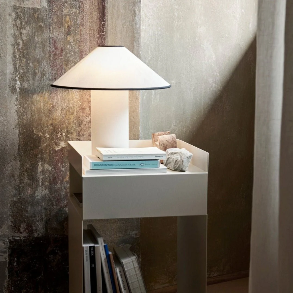 Lampada da Tavolo AuroraLume con Luce Ambientale Calda per Soggiorni e Camere da Letto