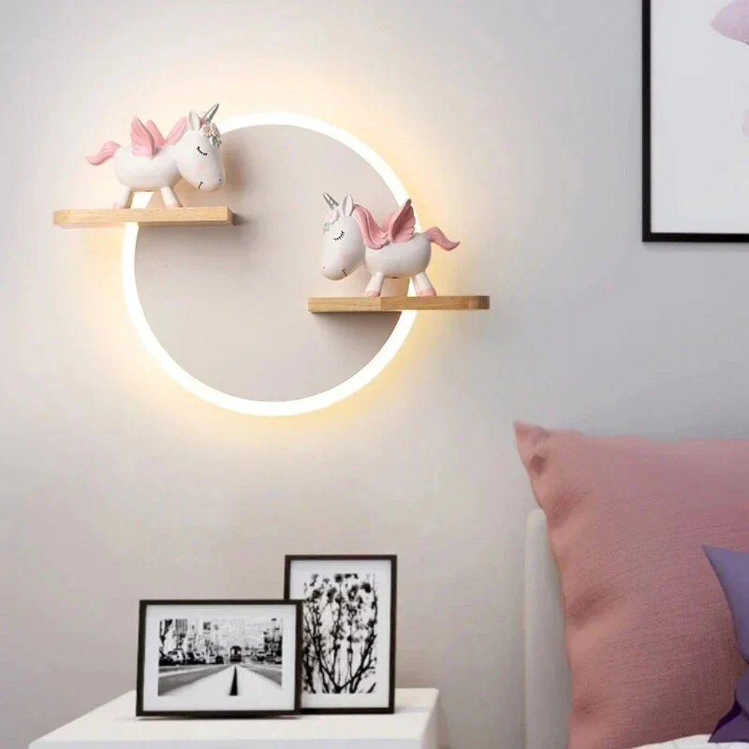 Astraea Ambientní LED nástěnné světlo pro atmosféru obývacího pokoje od LumaNest