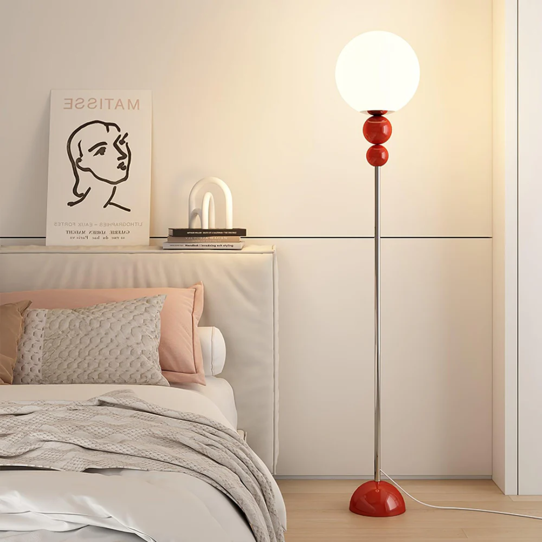 AeroLume Floor Lamp With Modern LED Illumination For Living Spaces