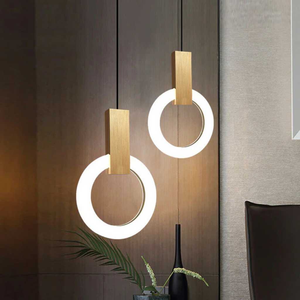 چراغ آویز LED نوردیک FjordLume برای اتاق خواب و ناهارخوری