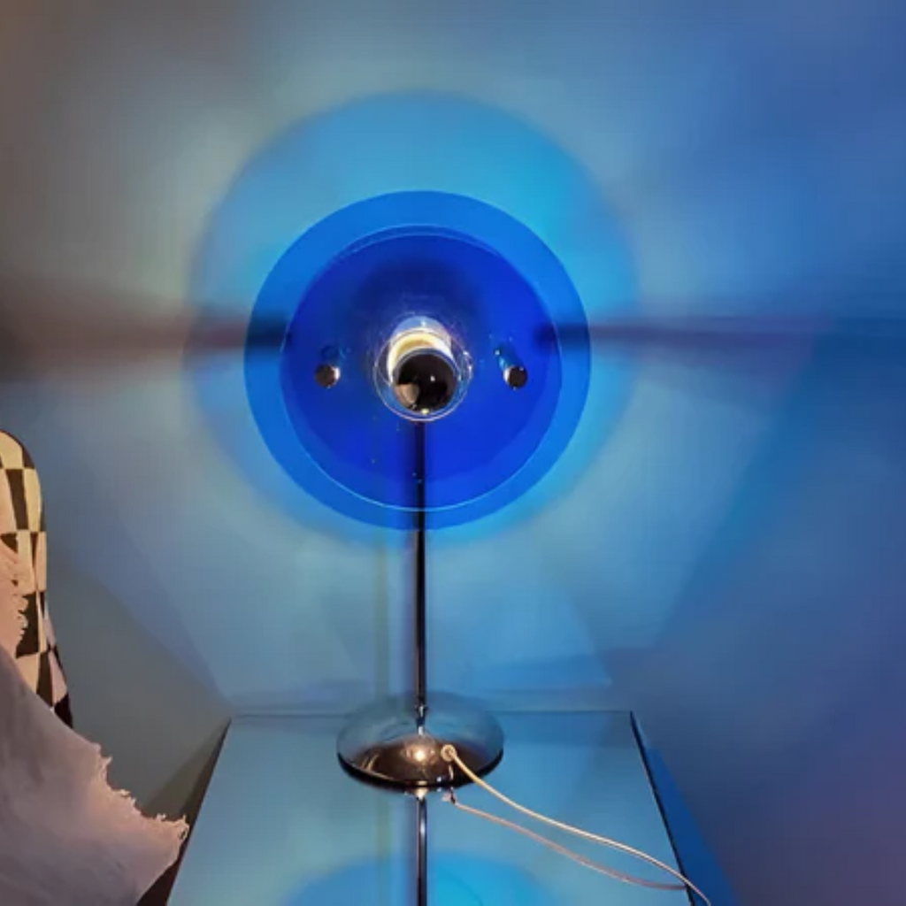 چراغ رومیزی LED مدل LumaNova Retro Disc برای میز تحریر، دراور و میز کنار تخت