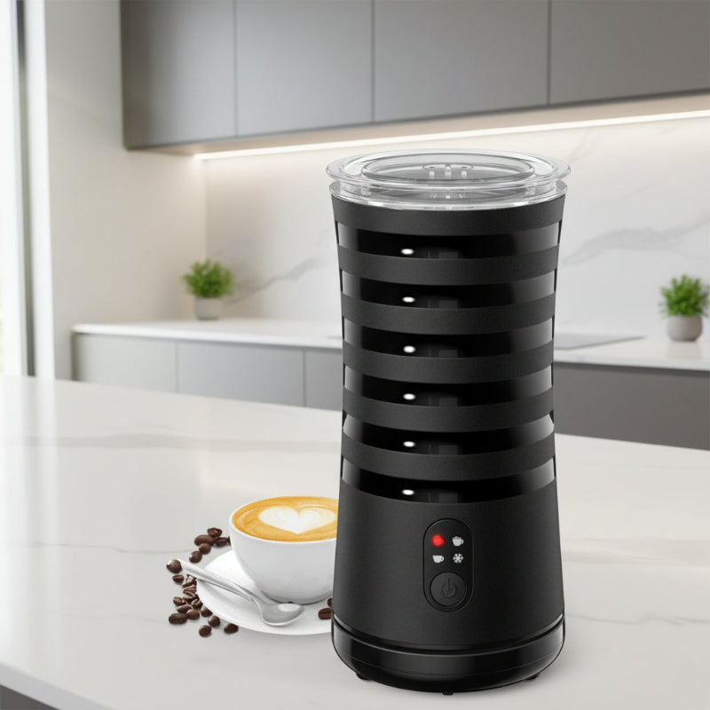 NovaBrew 4-in-1 Maitovaahtorin ja Höyrystimen Baristalaatuisen Kahvin Valmistukseen Kotiin