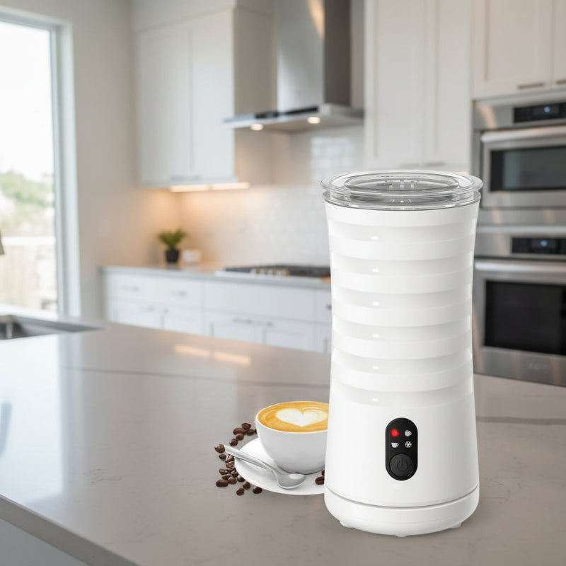 NovaBrew 4-in-1 Maitovaahtorin ja Höyrystimen Baristalaatuisen Kahvin Valmistukseen Kotiin