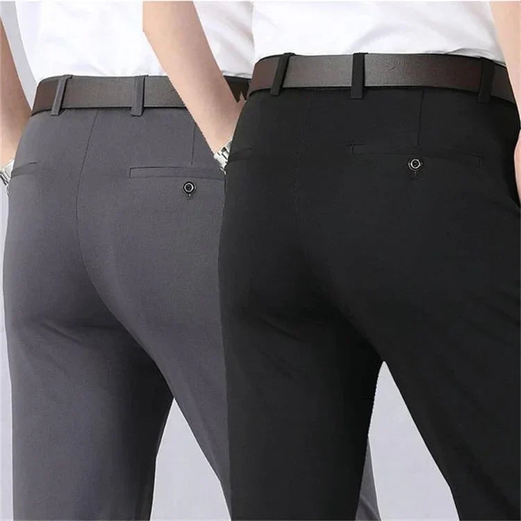 NovaFlex Classic Comfort Stretch herrebukser med udvideligt taljebånd